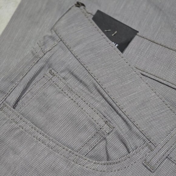 🆑️ Kenneth Cole Grey Cotton Pants Straight Fit Trousers Lightweight Comfortable - Picture 6 of 9